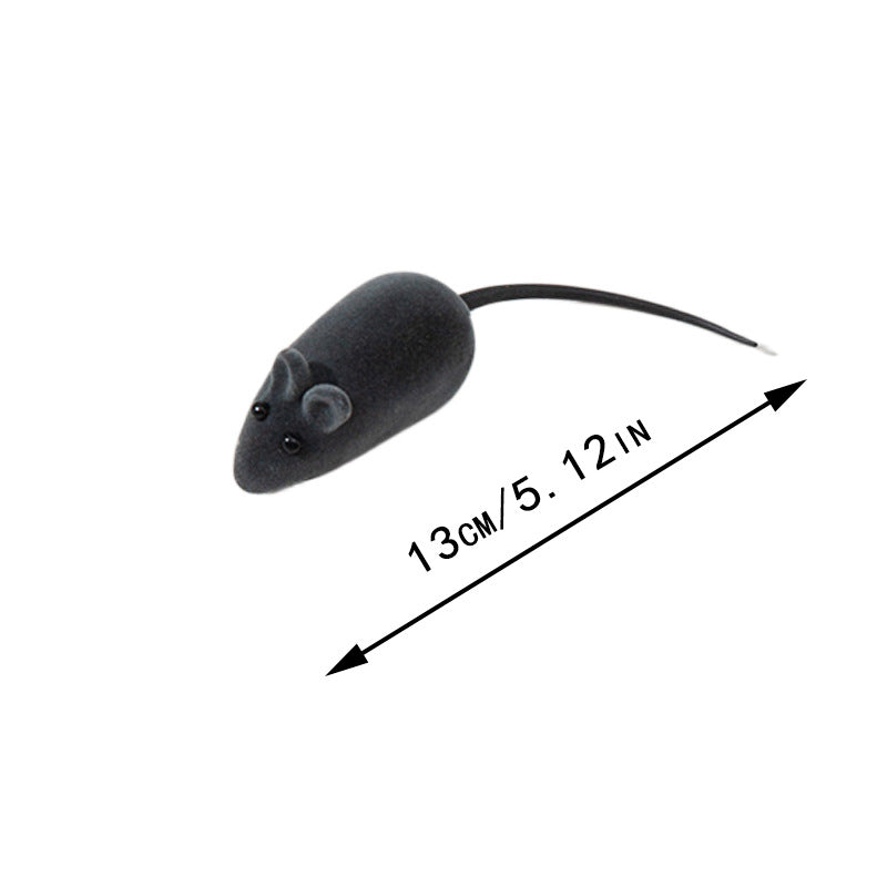 Interactive Mouse Cat Toy – Bite Resistant Sond Rubber Simulation Mouse