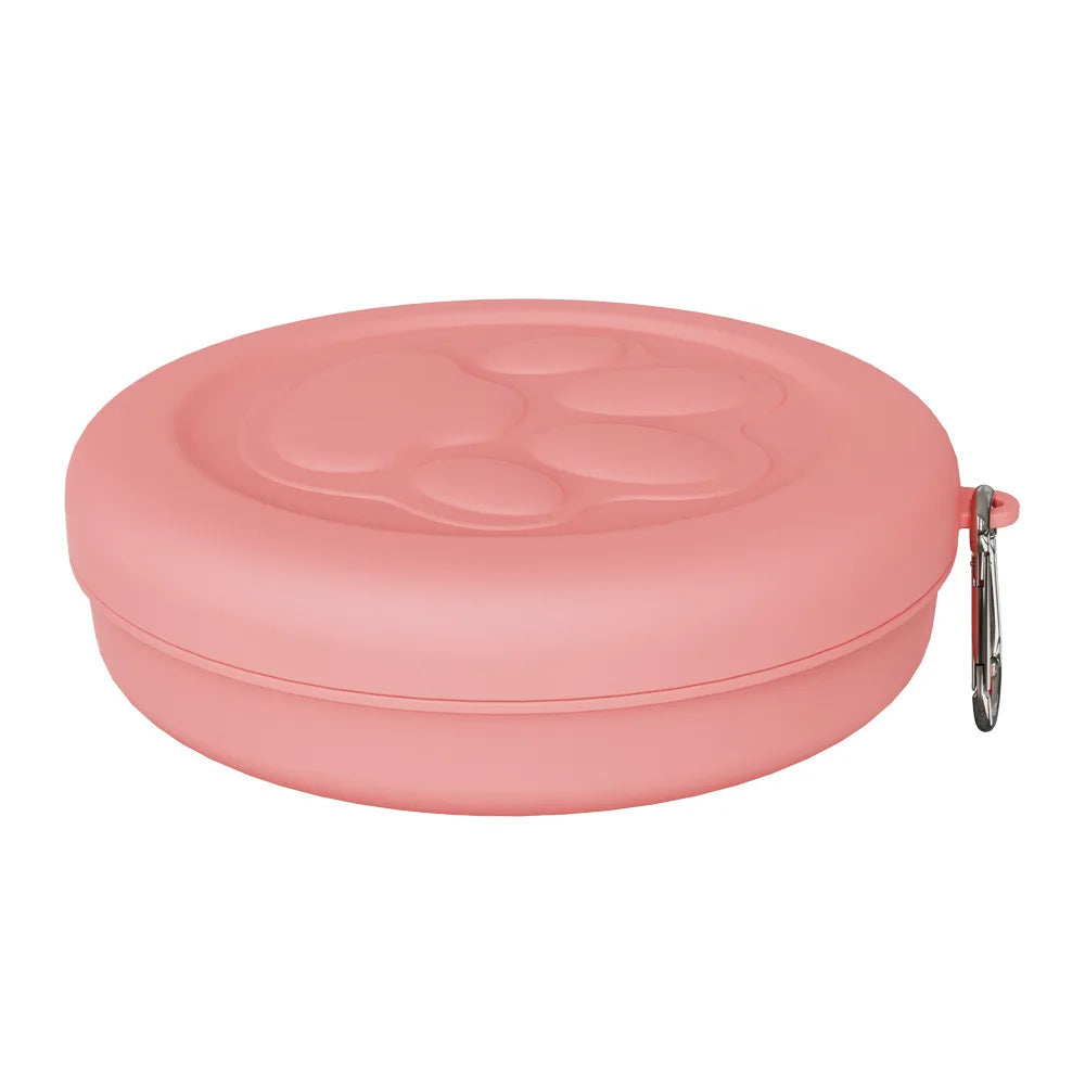 Portable Pet Food & Water Dispenser – Travel Dog & Cat Feeder Bowl