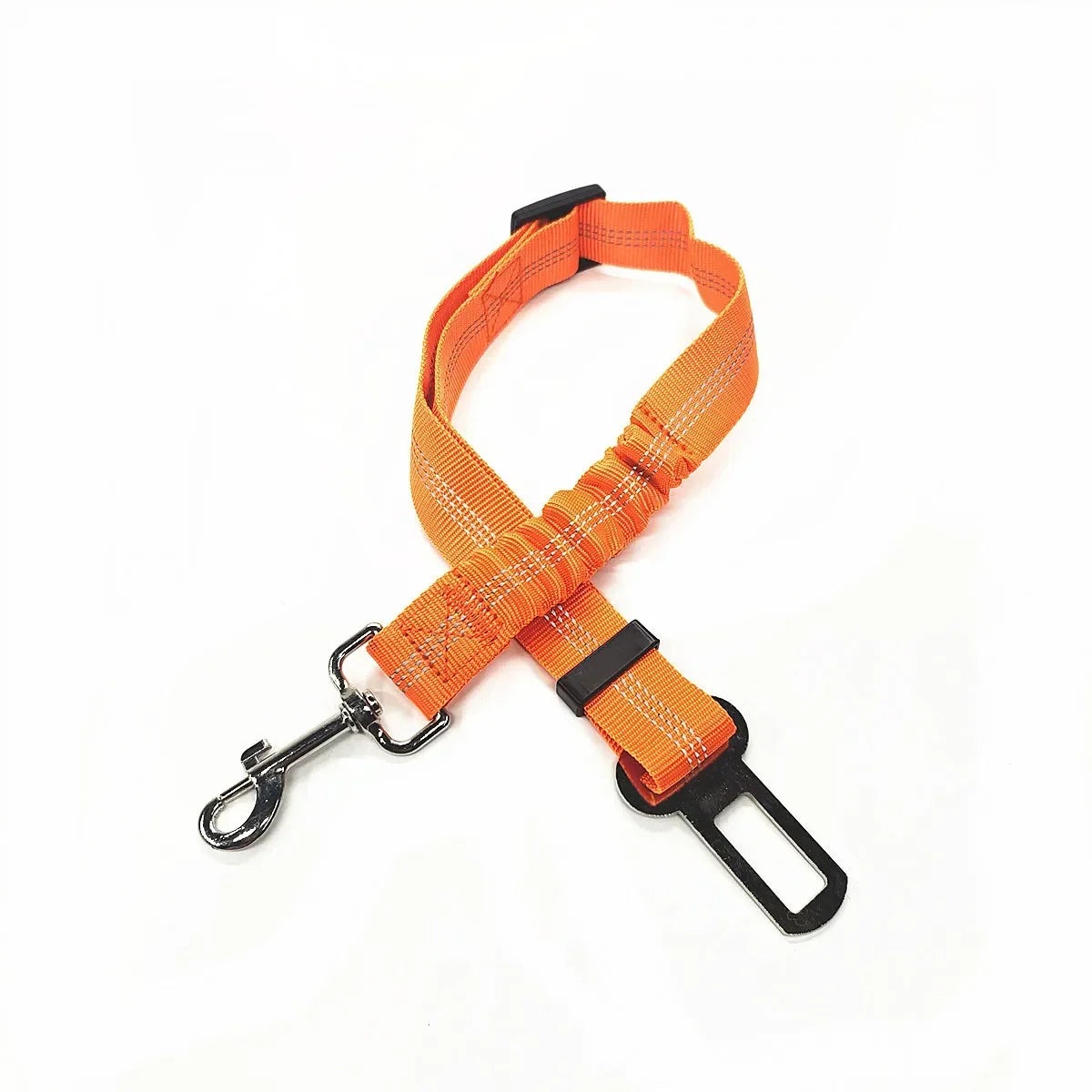 Adjustable Pet Car Seat Belt – Dog & Cat Safety Harness Clip for Vehicle Travel