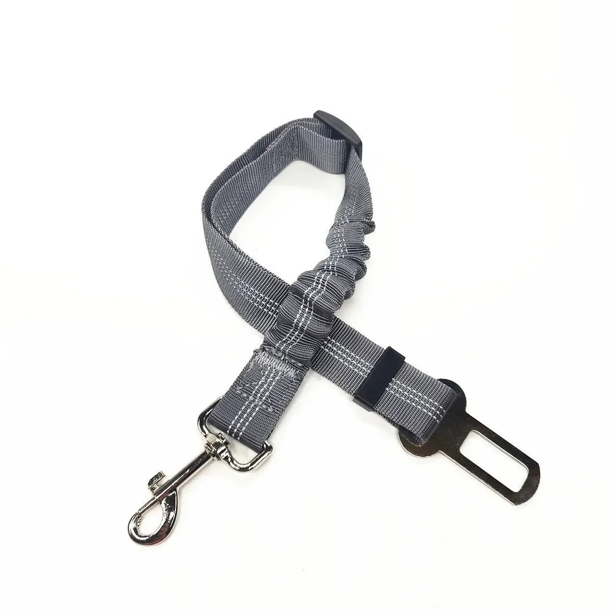 Adjustable Pet Car Seat Belt – Dog & Cat Safety Harness Clip for Vehicle Travel