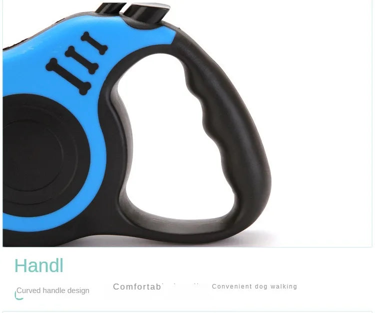 Retractable Dog Leash 3M/5M – Automatic Flexi Lead for Small & Medium Dogs