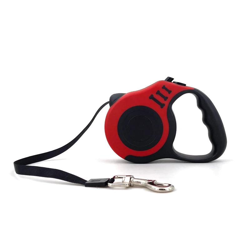 Retractable Dog Leash 3M/5M – Automatic Flexi Lead for Small & Medium Dogs