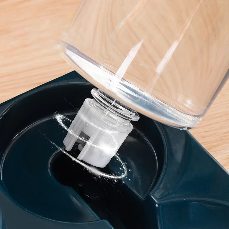 Automatic Cat Feeder & Water Dispenser – Large Capacity Food Storage for Cats & Small Dogs