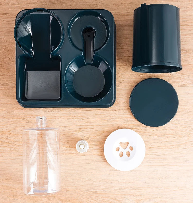 Automatic Cat Feeder & Water Dispenser – Large Capacity Food Storage for Cats & Small Dogs