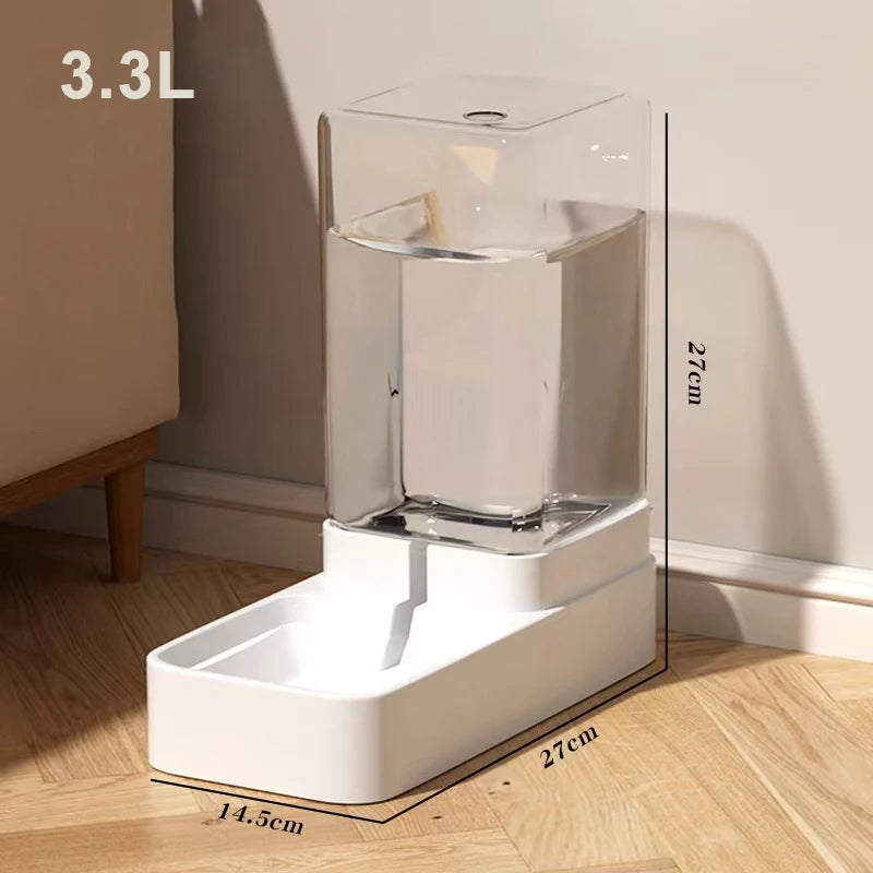 Automatic Pet Feeder & Water Dispenser – Large Capacity Food Storage for Dogs & Cats