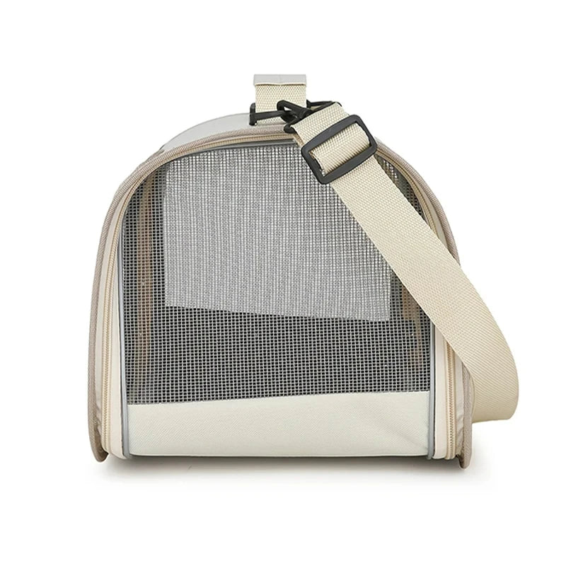 Foldable Pet Carrier Bag – Portable Travel Shoulder Bag for Cats & Small Dogs