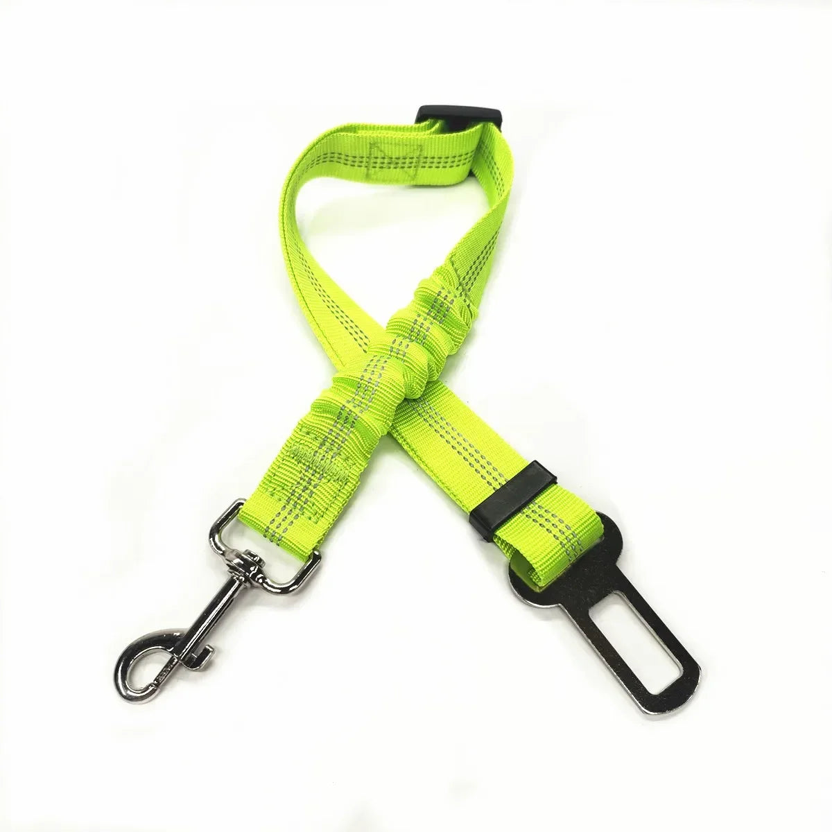 Adjustable Pet Car Seat Belt – Dog & Cat Safety Harness Clip for Vehicle Travel