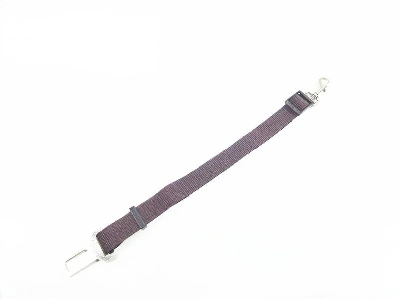 Adjustable Pet Car Seat Belt – Dog & Cat Safety Harness Clip for Vehicle Travel