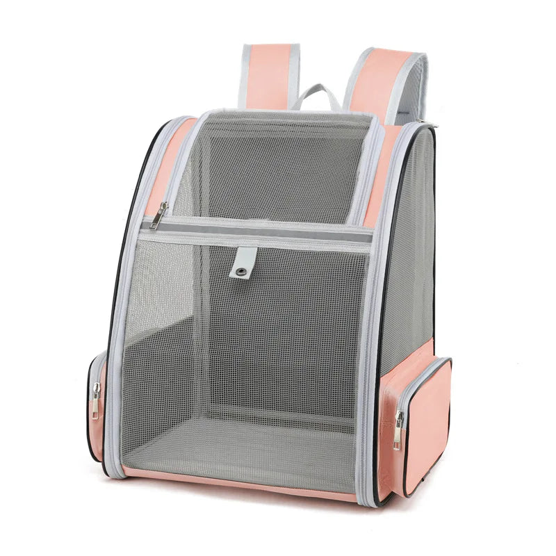 Cat Carrier Backpack – Breathable Travel Bag for Small Cats & Dogs (Up to 6kg)