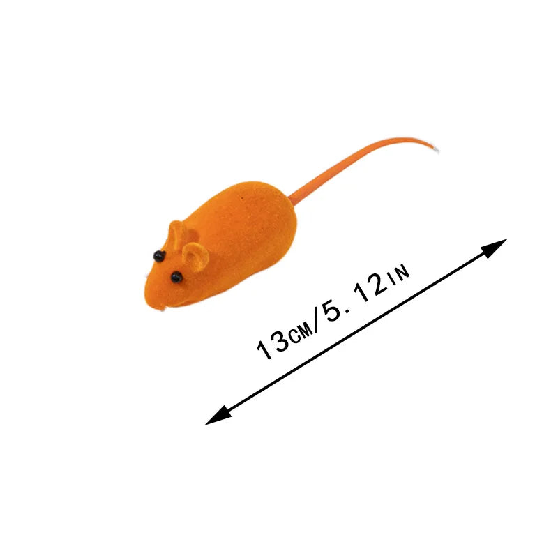 Interactive Mouse Cat Toy – Bite Resistant Sond Rubber Simulation Mouse