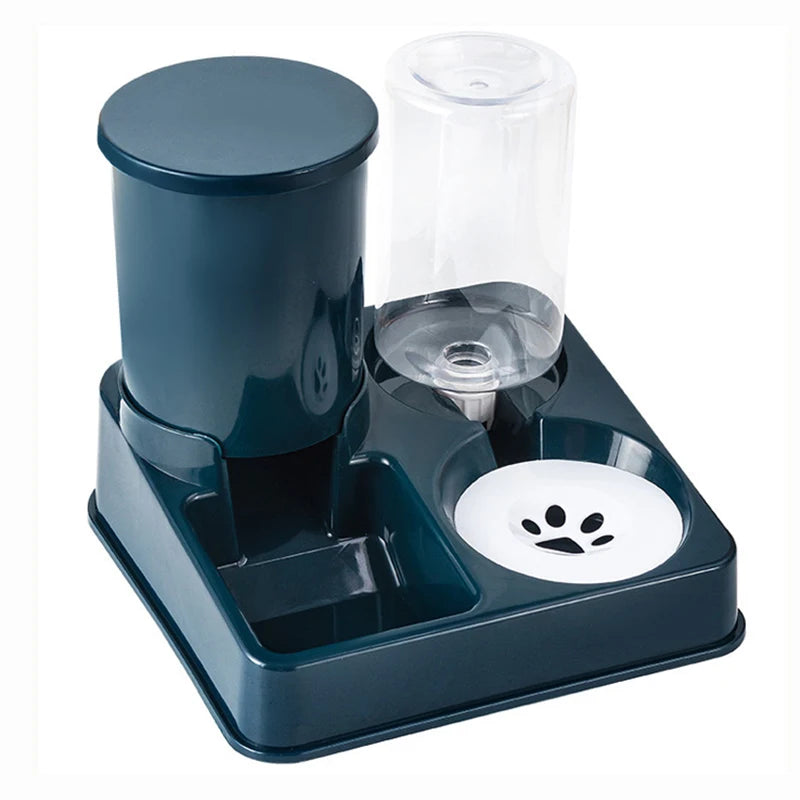 Automatic Cat Feeder & Water Dispenser – Large Capacity Food Storage for Cats & Small Dogs