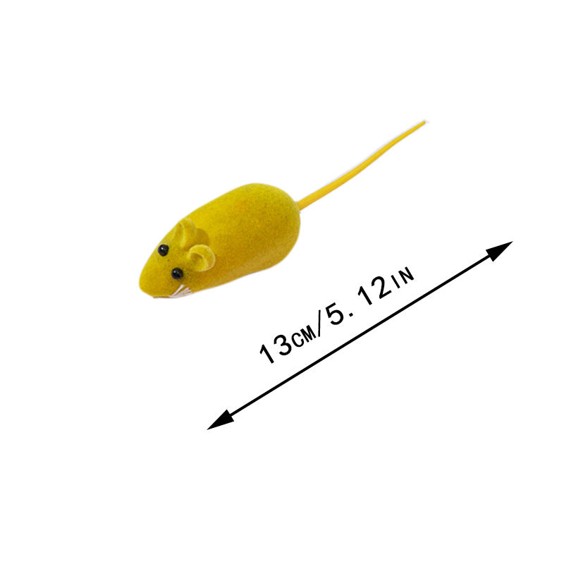Interactive Mouse Cat Toy – Bite Resistant Sond Rubber Simulation Mouse