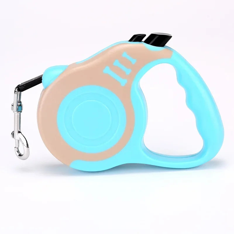 Retractable Dog Leash 3M/5M – Automatic Flexi Lead for Small & Medium Dogs