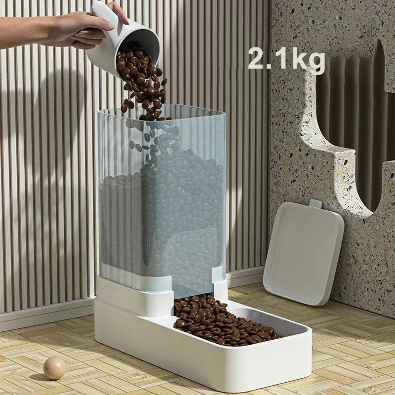 Automatic Pet Feeder & Water Dispenser – Large Capacity Food Storage for Dogs & Cats