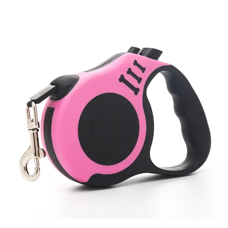 Retractable Dog Leash 3M/5M – Automatic Flexi Lead for Small & Medium Dogs