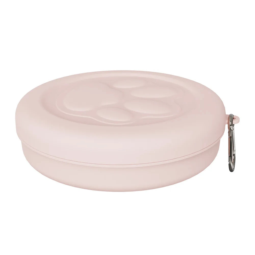 Portable Pet Food & Water Dispenser – Travel Dog & Cat Feeder Bowl