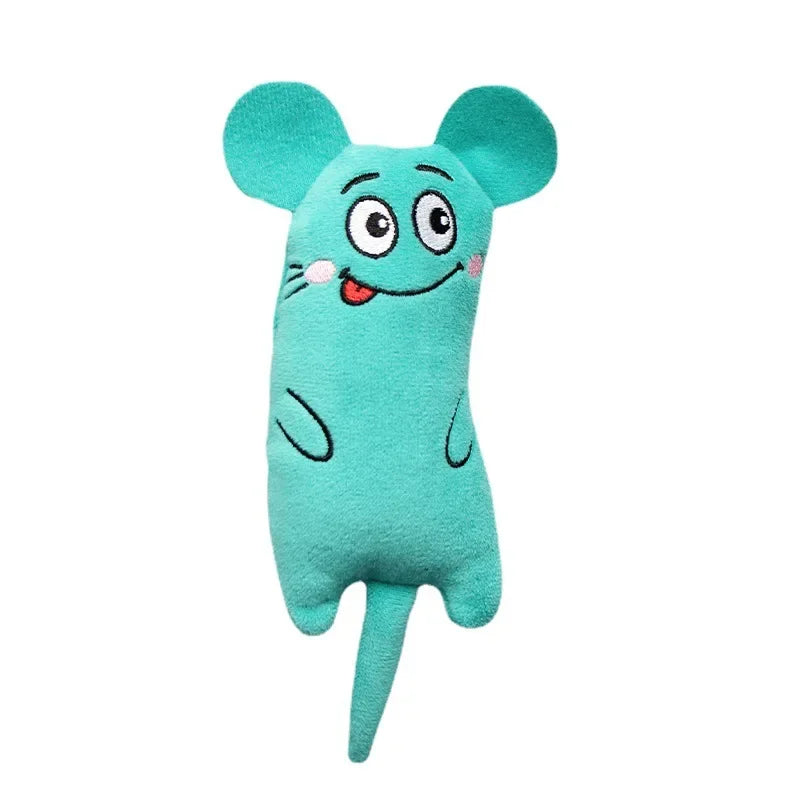Interactive Cat Wand Toy – Detachable Teaser with Feather & Suction Base