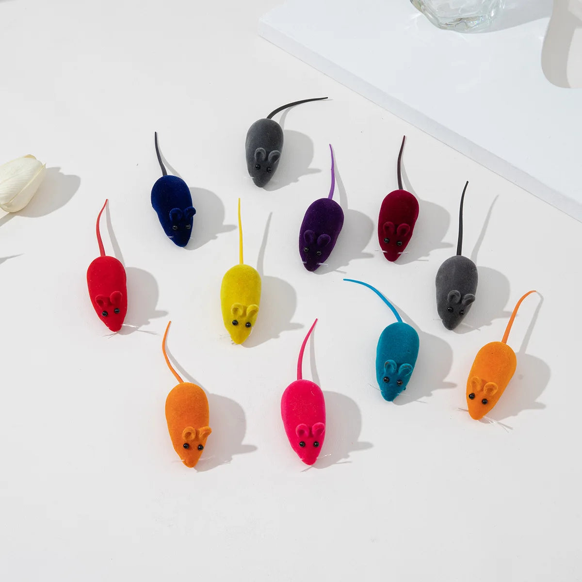 Interactive Mouse Cat Toy – Bite Resistant Sond Rubber Simulation Mouse
