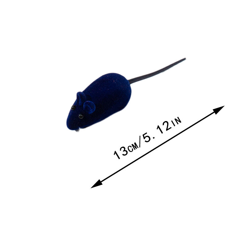 Interactive Mouse Cat Toy – Bite Resistant Sond Rubber Simulation Mouse