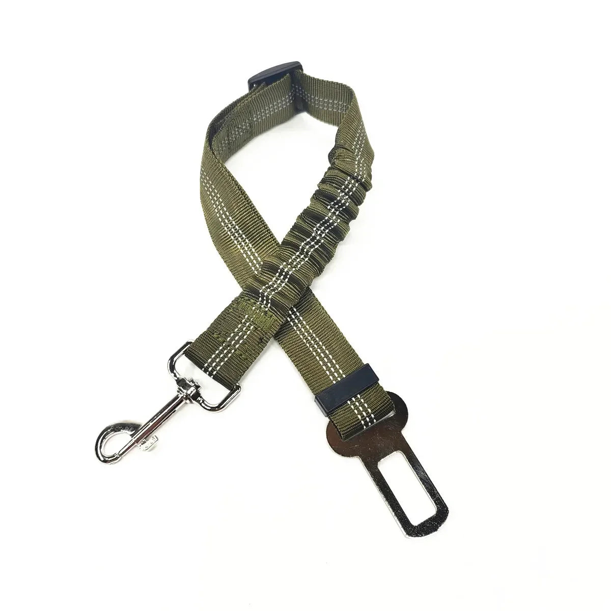 Adjustable Pet Car Seat Belt – Dog & Cat Safety Harness Clip for Vehicle Travel