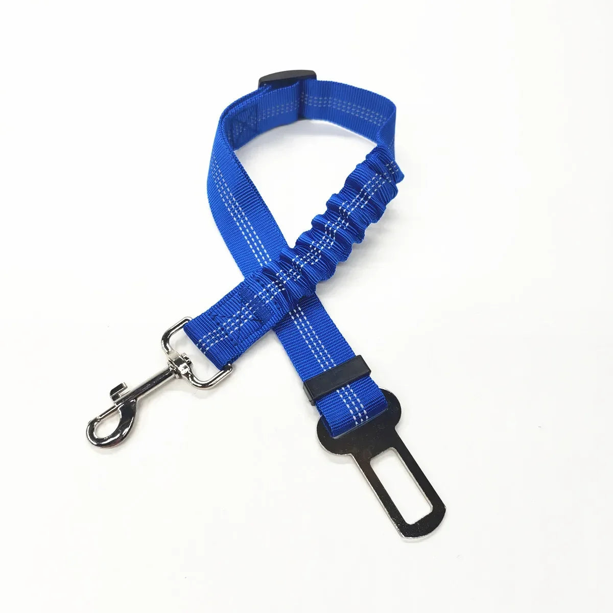 Adjustable Pet Car Seat Belt – Dog & Cat Safety Harness Clip for Vehicle Travel