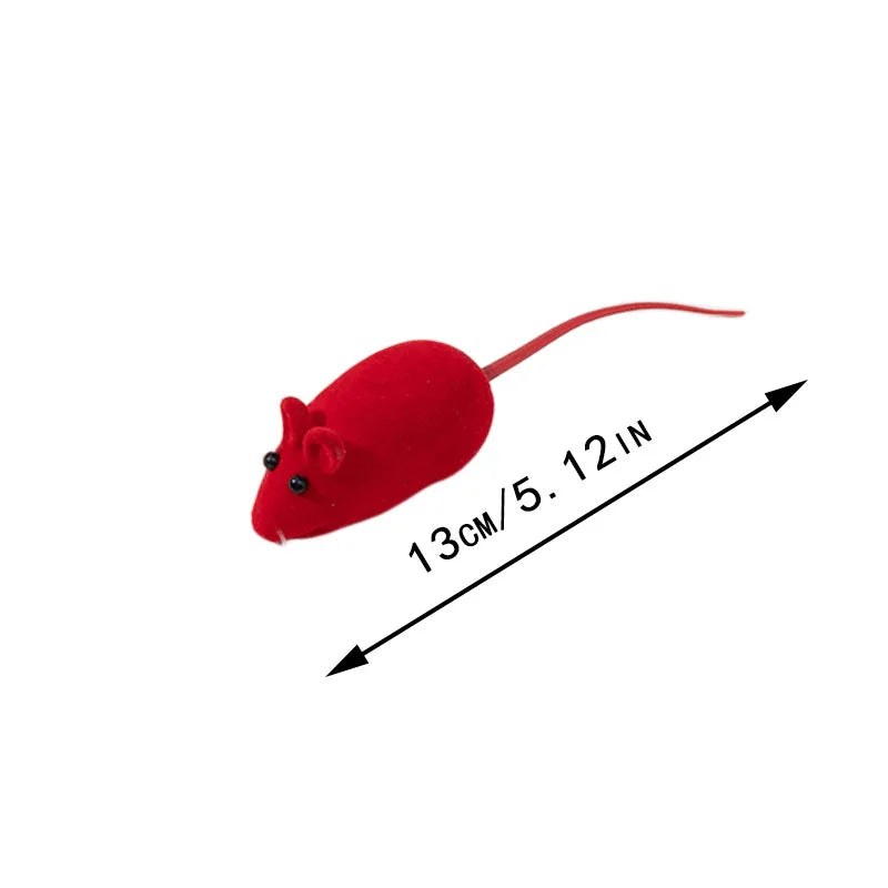 Interactive Mouse Cat Toy – Bite Resistant Sond Rubber Simulation Mouse
