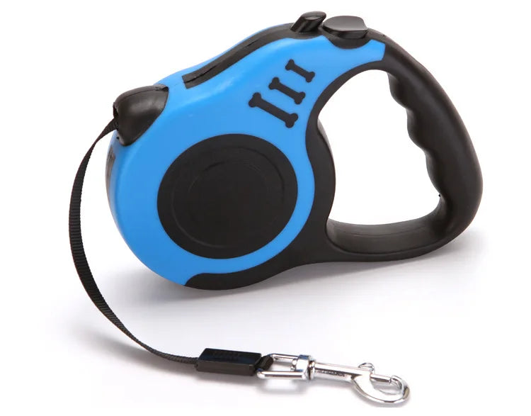 Retractable Dog Leash 3M/5M – Automatic Flexi Lead for Small & Medium Dogs