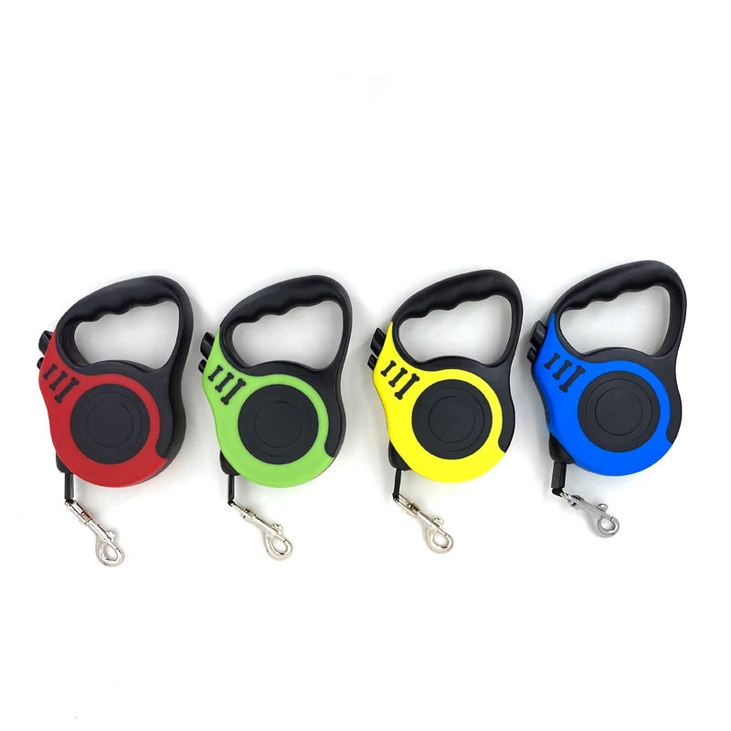 Retractable Dog Leash 3M/5M – Automatic Flexi Lead for Small & Medium Dogs