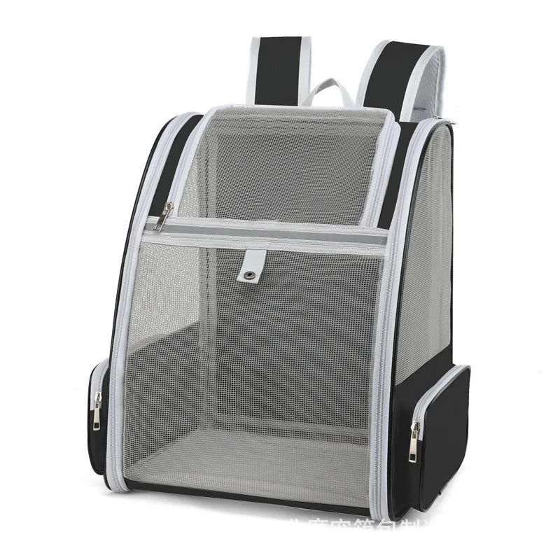 Cat Carrier Backpack – Breathable Travel Bag for Small Cats & Dogs (Up to 6kg)