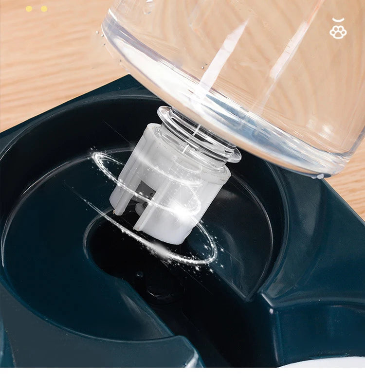 Automatic Cat Feeder & Water Dispenser – Large Capacity Food Storage for Cats & Small Dogs