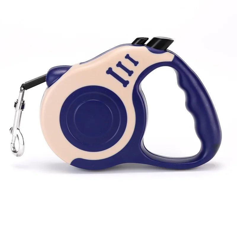 Retractable Dog Leash 3M/5M – Automatic Flexi Lead for Small & Medium Dogs