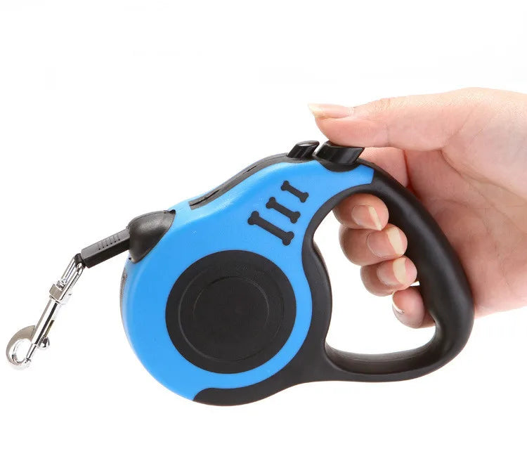 Retractable Dog Leash 3M/5M – Automatic Flexi Lead for Small & Medium Dogs