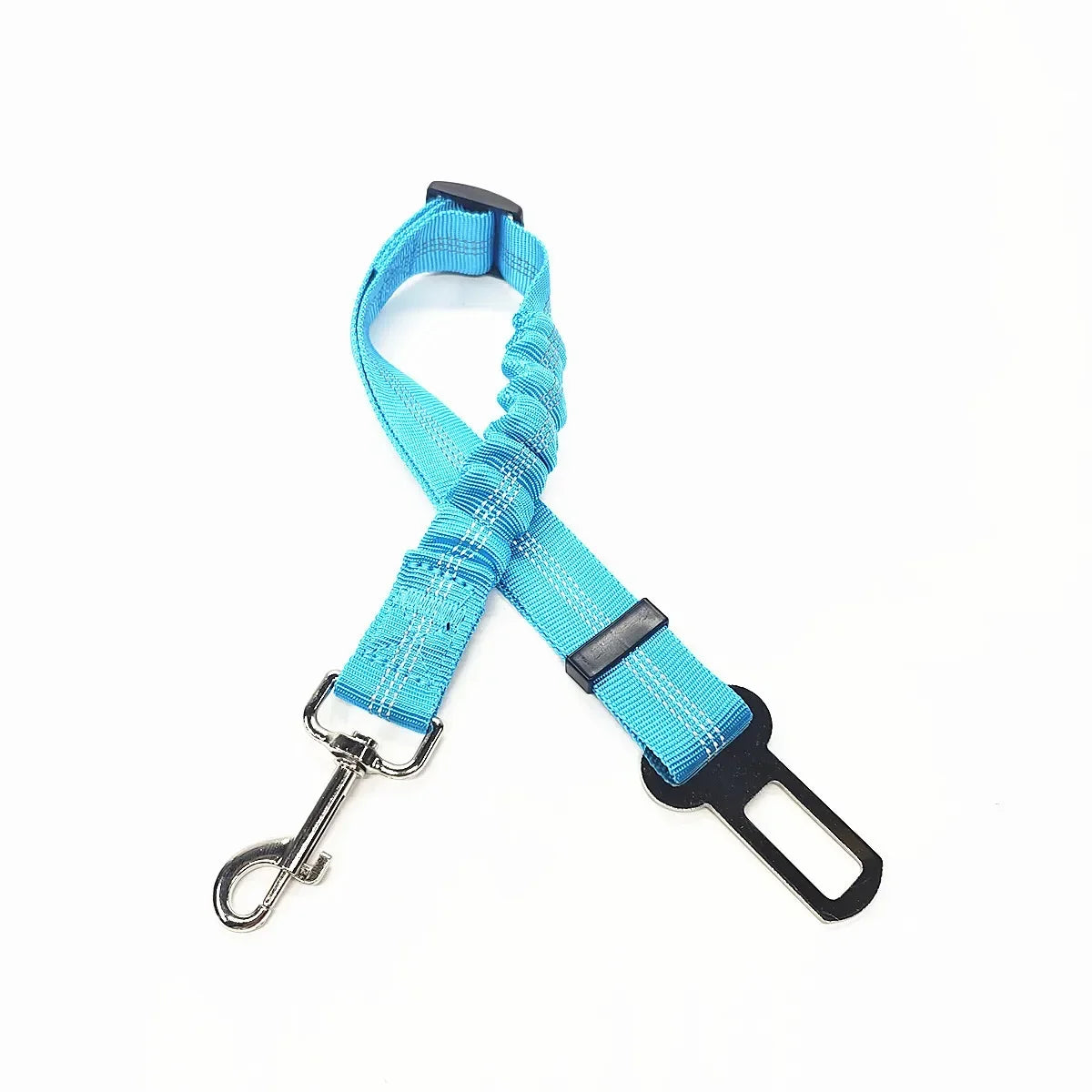 Adjustable Pet Car Seat Belt – Dog & Cat Safety Harness Clip for Vehicle Travel