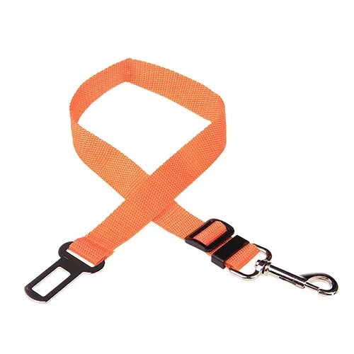 Adjustable Pet Car Seat Belt – Dog & Cat Safety Harness Clip for Vehicle Travel