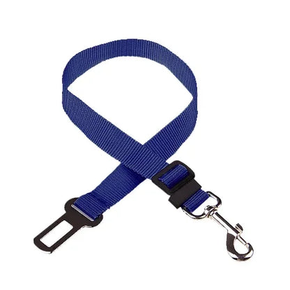 Adjustable Pet Car Seat Belt – Dog & Cat Safety Harness Clip for Vehicle Travel