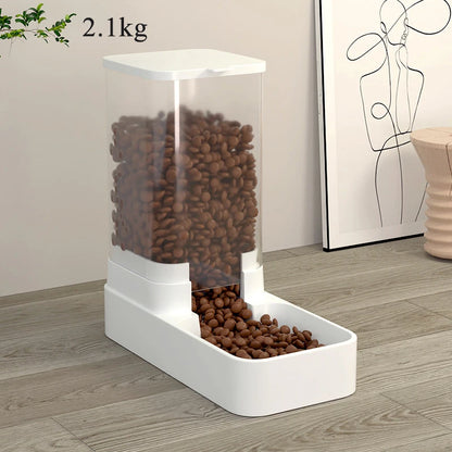 Automatic Pet Feeder & Water Dispenser – Large Capacity Food Storage for Dogs & Cats