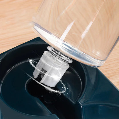 Automatic Cat Feeder & Water Dispenser – Large Capacity Food Storage for Cats & Small Dogs