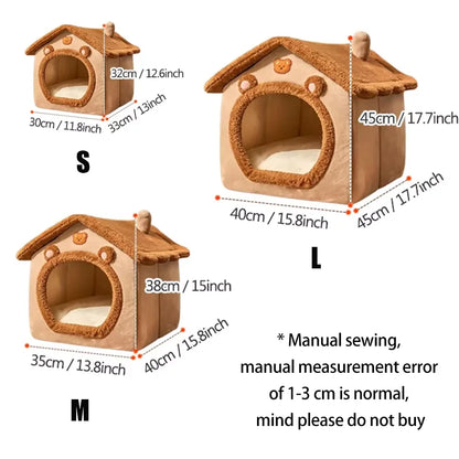 Cozy smooth House for pet - foldable