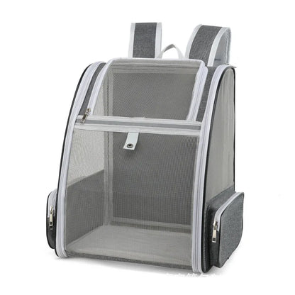 Cat Carrier Backpack – Breathable Travel Bag for Small Cats & Dogs (Up to 6kg)