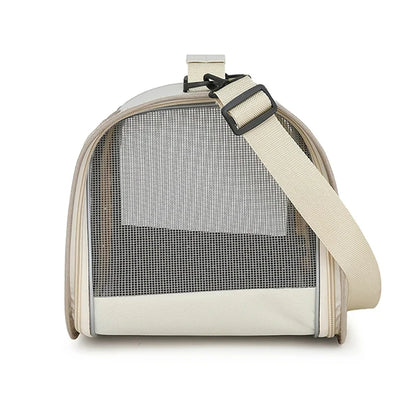 Foldable Pet Carrier Bag – Portable Travel Shoulder Bag for Cats & Small Dogs