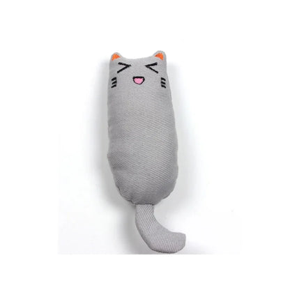 Catnip Plush Toy with Rustle Sound – Teeth Grinding Pillow for Kittens