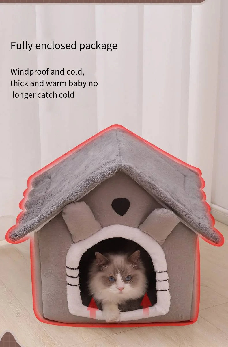 Cozy smooth House for pet - foldable