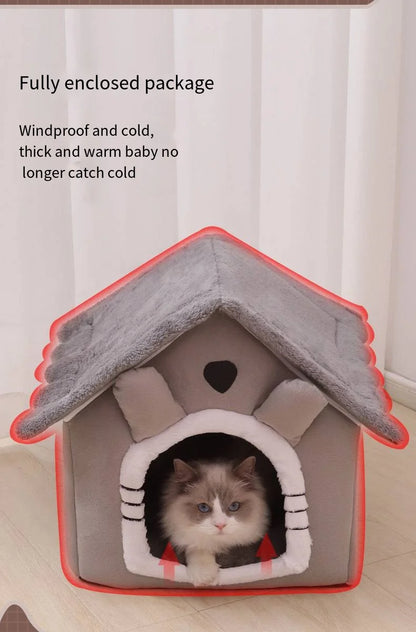 Cozy smooth House for pet - foldable