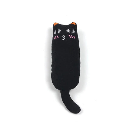 Catnip Plush Toy with Rustle Sound – Teeth Grinding Pillow for Kittens