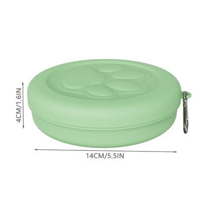 Portable Pet Food & Water Dispenser – Travel Dog & Cat Feeder Bowl