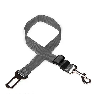 Adjustable Pet Car Seat Belt – Dog & Cat Safety Harness Clip for Vehicle Travel