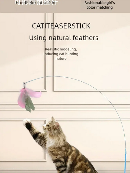Catnip Chew Toy – Plush Thumb Bite Mint Toy for Cats & Kittens